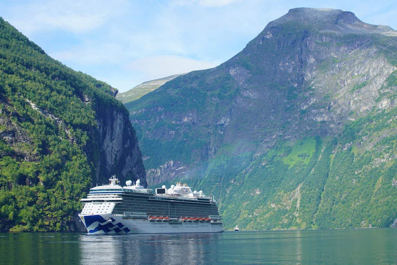 cruise i Geiranger