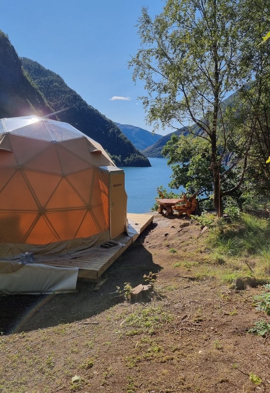 Dette er glamping