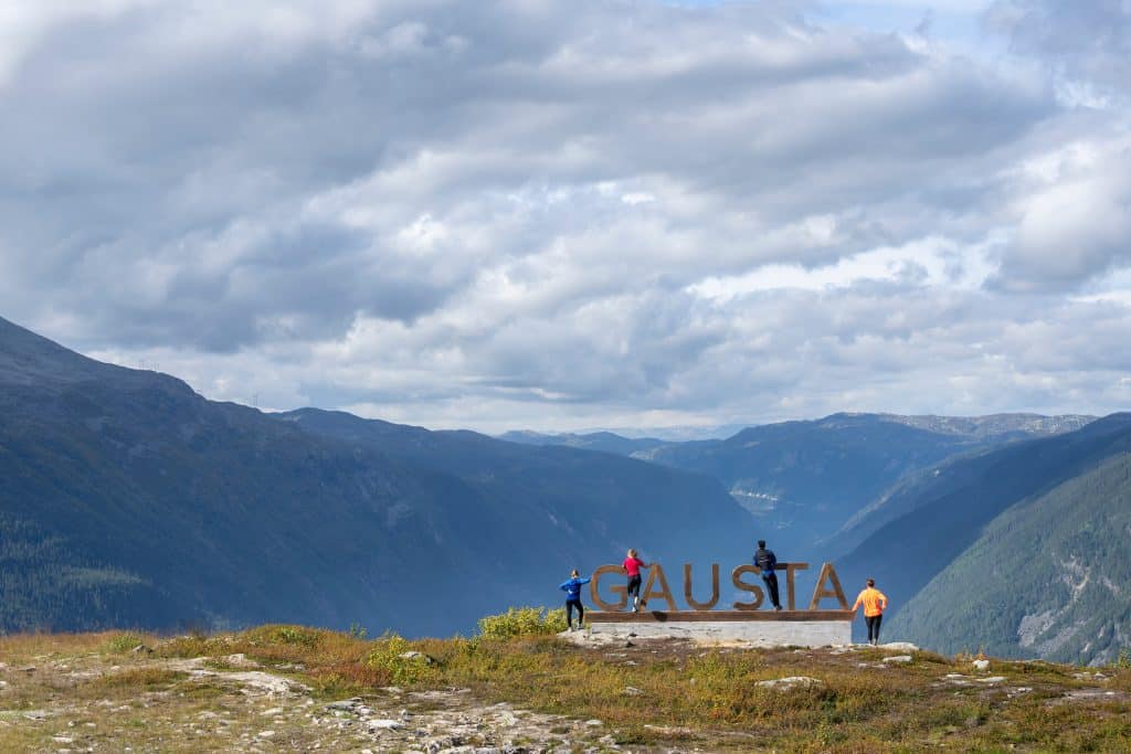 Utsiktpost på Gausta
