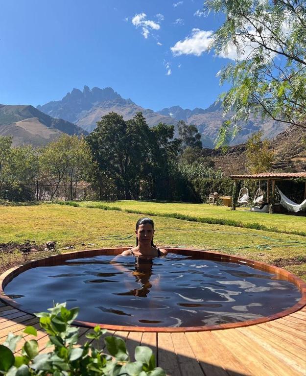 Luxury House & Unique Experience at Sacred Valley, Urubamba, Cusco - basseng i hagen