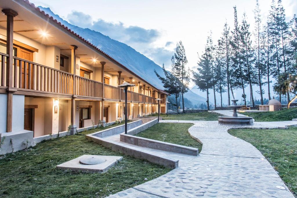 Omgitt av fjell og stillhet byr Del Pilar Ollantaytambo på komfortabel luksus i historiske omgivelser.